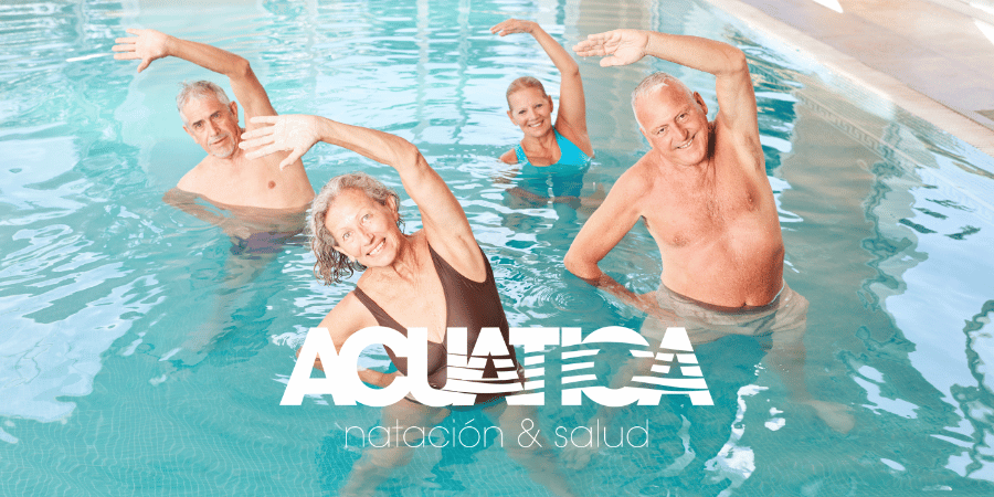 Gimnasia acuática para adultos mayores